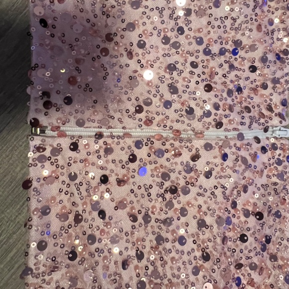 Custom Pink Sequin Skirt Set - Picture 11 of 11